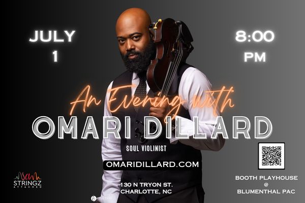 An Evening with Omari Dillard: Soul Violinist, Charlotte, North Carolina, United States