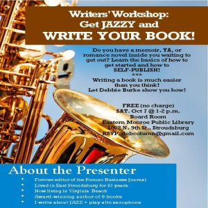 Writers' Workshop: How to Self-Publish, Stroudsburg, Pennsylvania, United States