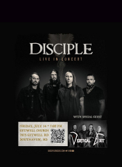 Disciple Live in Concert at Getwell Church in Southaven, MS on Friday, July 14th at 7:00 pm.