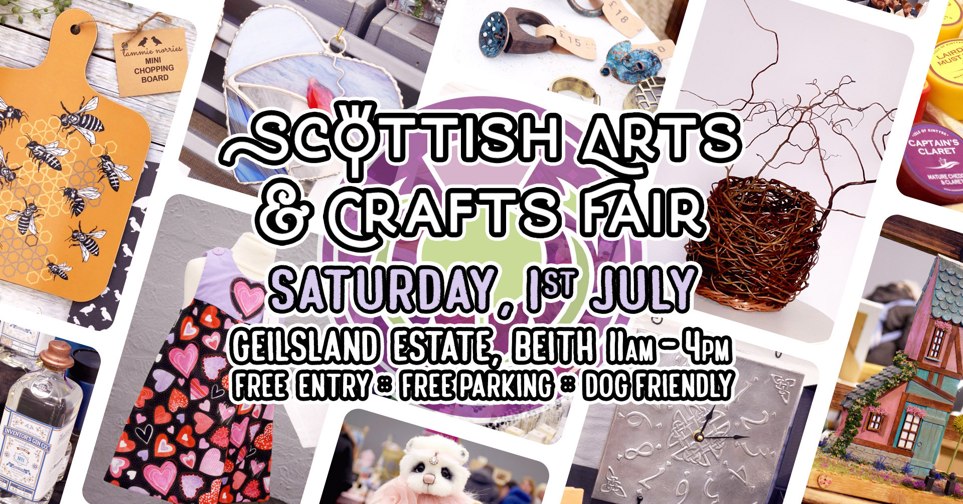 Scottish Arts and Crafts Fair - 1st July, Beith, Scotland, United Kingdom
