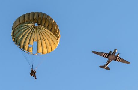 WWII Airborne Demonstration Team to Jump at Albany Intl Airport, Sat., June 10, 9:00 AM to 11:00, Latham, New York, United States