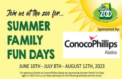 Alaska Zoo Summer Family Fun Days by ConocoPhillips Alaska