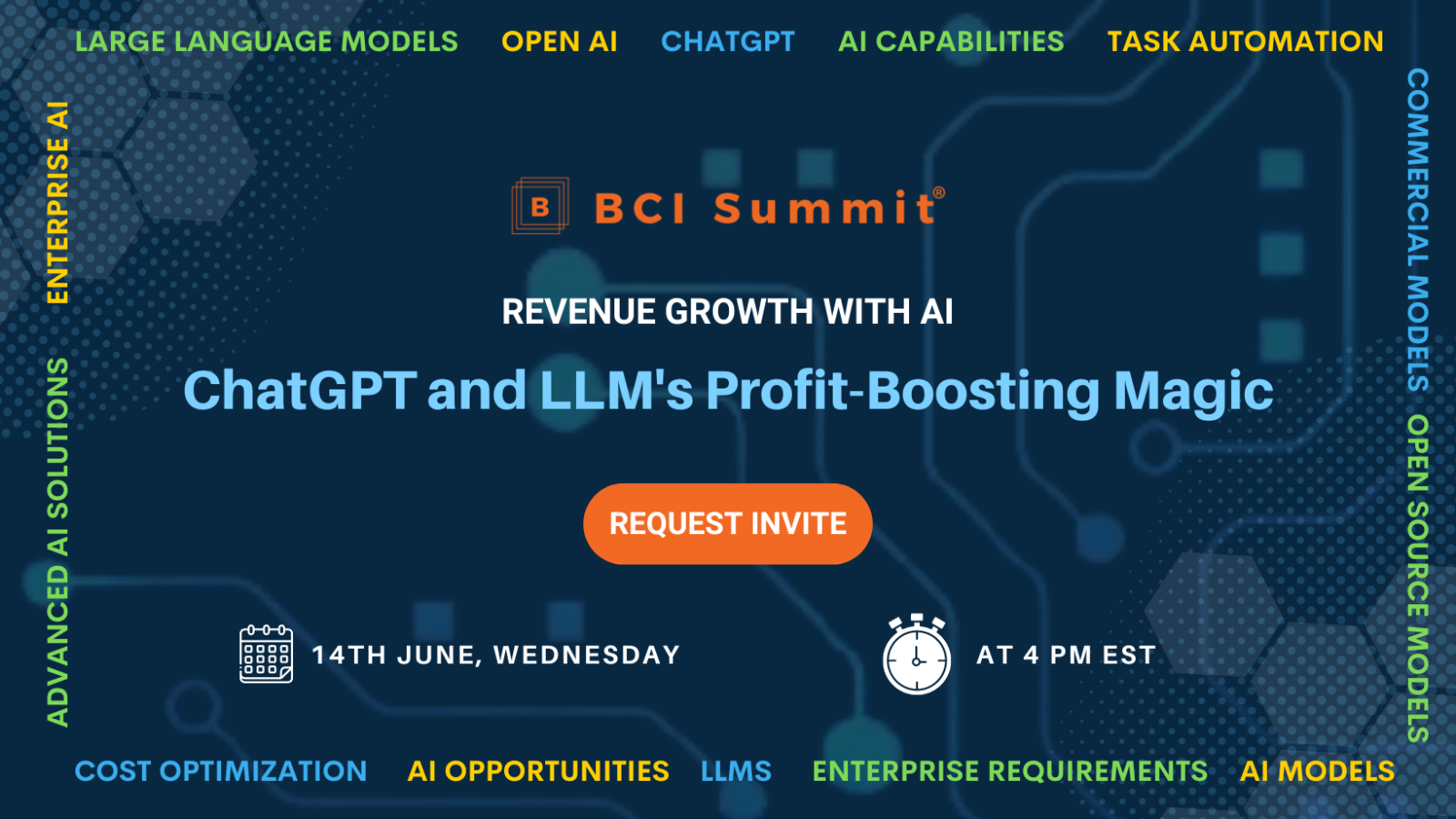 BCI Summit - Revenue Growth with AI, Online Event