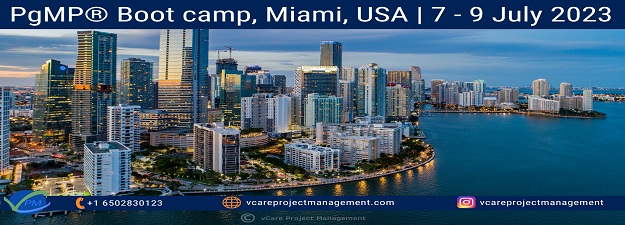 PgMP Program Management Professional Miami, USA - vCare Project Management, Miami-Dade, Florida, United States