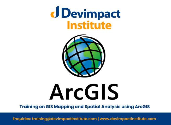 ArcGIS Training, Devimpact Institute, Nairobi, Kenya