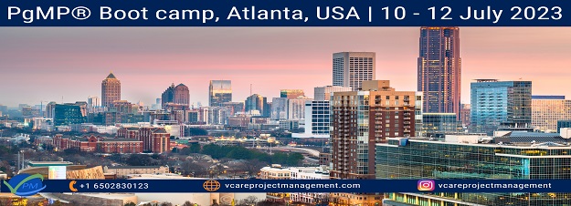 PgMP Program Management Professional Atlanta, USA - vCare Project Management, Atlanta, Georgia, United States