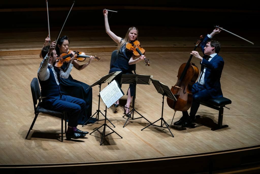 Doric String Quartet, presented by Princeton University Concerts (PUC), Princeton, New Jersey, United States