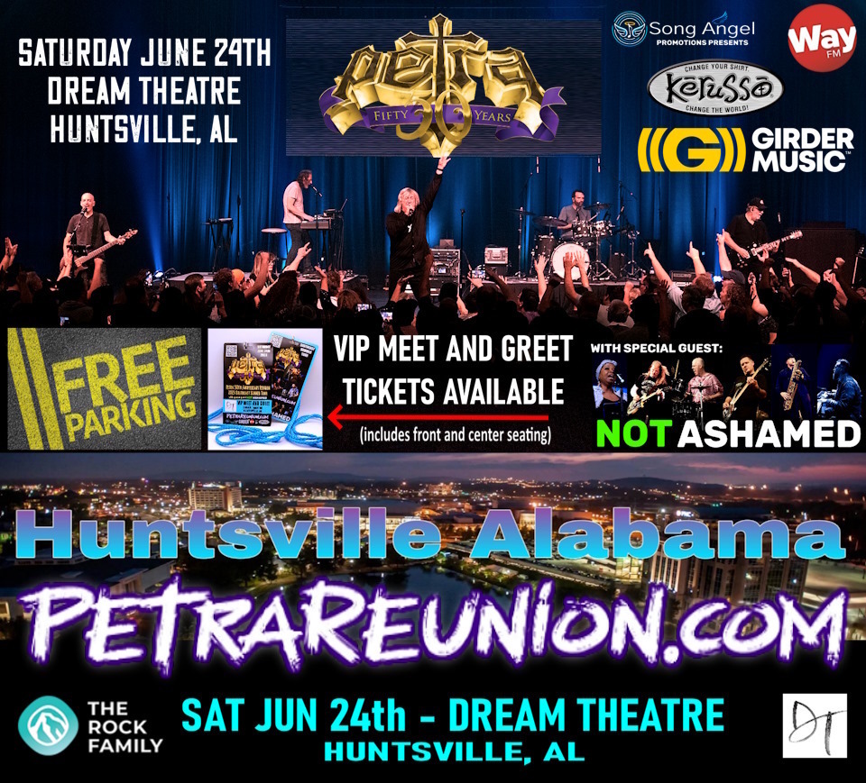Petra 50th Anniversary Reunion Southeast Summer Tour - Dream Theatre Huntsville Alabama, Huntsville, Alabama, United States