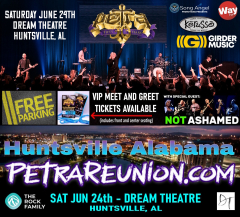 Petra 50th Anniversary Reunion Southeast Summer Tour - Dream Theatre Huntsville Alabama