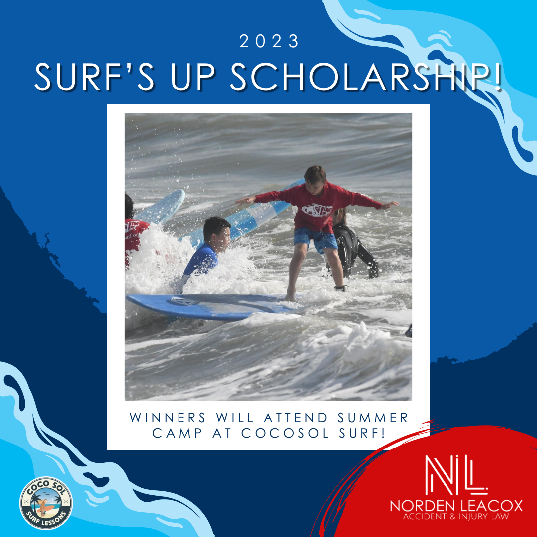 Norden Leacox Accident & Injury Law's Surf’s Up Scholarship, Orlando, Florida, United States