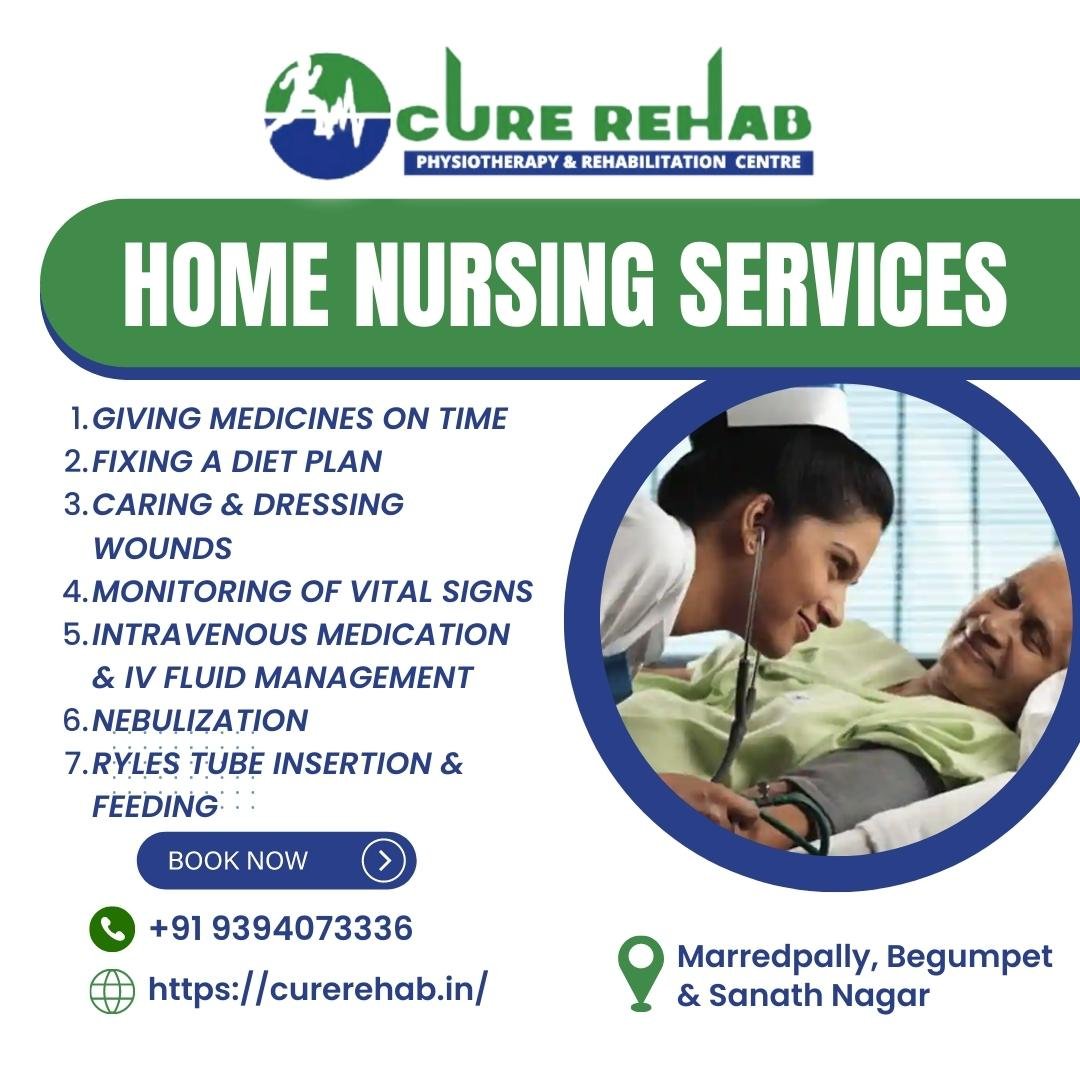 Best Home Physiotherapy Services | Home Physiotherapy Services Hyderabad | Best Home Physiotherapy Services Hyderabad | Cure Rehab Home Physiotherapy Services, Hyderabad, Telangana, India