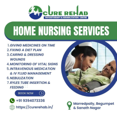 Best Home Physiotherapy Services | Home Physiotherapy Services Hyderabad | Best Home Physiotherapy Services Hyderabad | Cure Rehab Home Physiotherapy Services