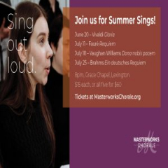 Summer Sings with Masterworks Chorale