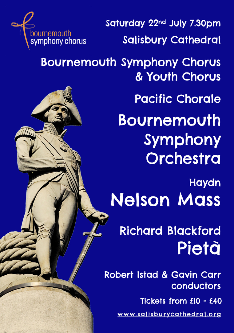 Bournemouth Symphony Orchestra, Bournemouth Symphony Chorus and Pacific Chorale, Salisbury, England, United Kingdom