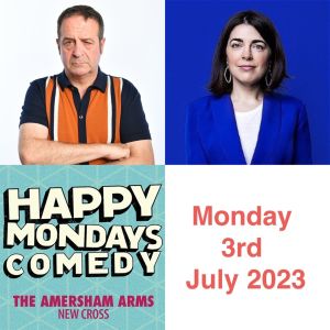 Happy Mondays Comedy Double Bill of Edinburgh Fringe Previews : Mark Thomas , Rosie Holt, London, England, United Kingdom