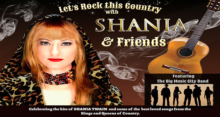 'Let's Rock this Country' with Shania and Friends, Exmouth, England, United Kingdom