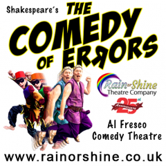 The Comedy of Errors at Mannington Gardens, Norfolk - Friday 11th August