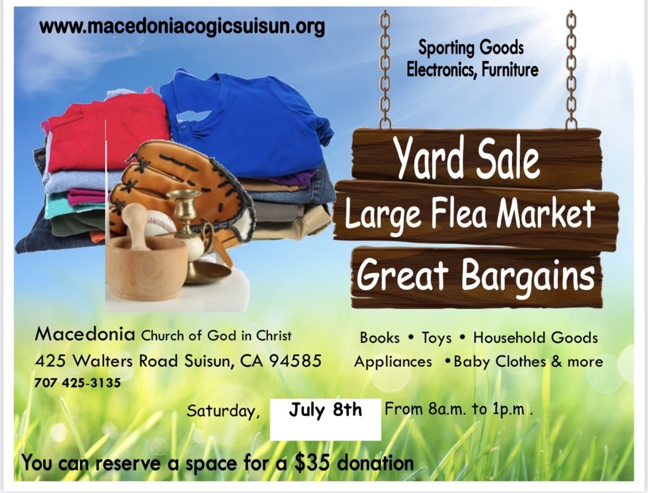 Yard Sale and Large Flea Market, Suisun City, California, United States