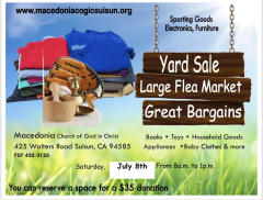 Yard Sale and Large Flea Market