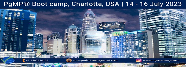 PgMP Program Management Professional Charlotte, USA- vCare Project Management, Charlotte, North Carolina, United States