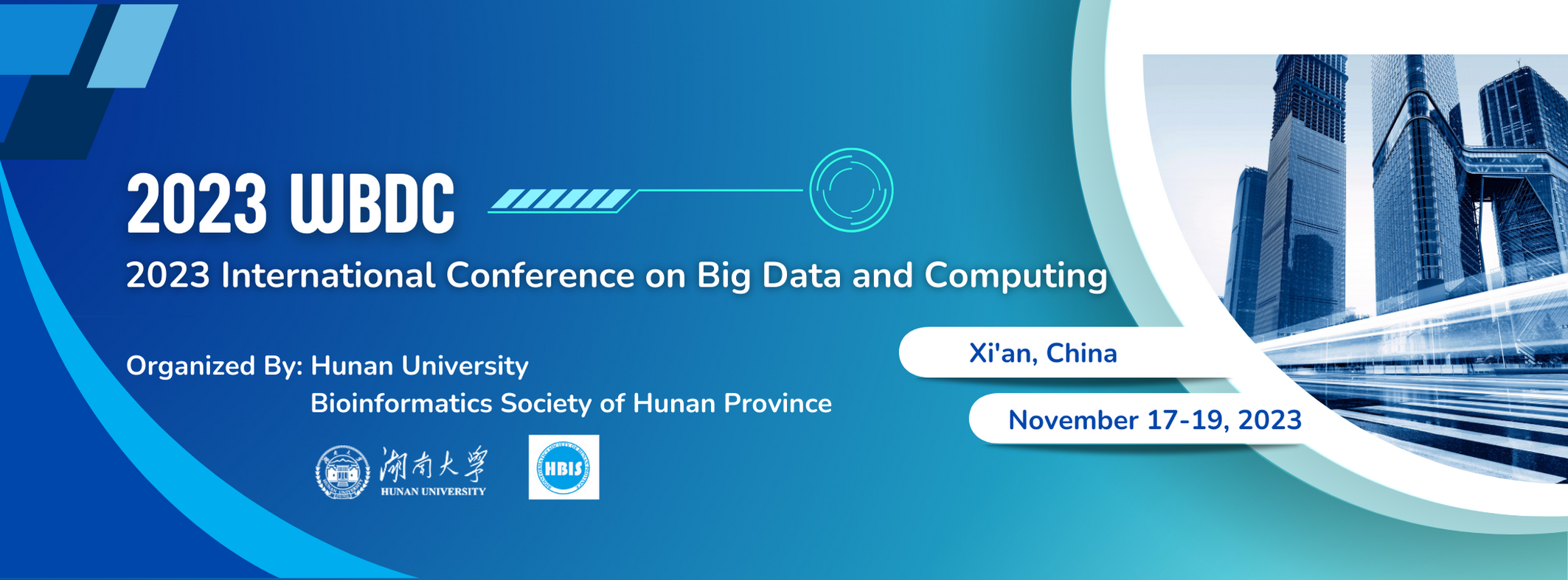 2023 International Conference on Big Data and Computing (WBDC 2023), Xi'an, Shaanxi, China