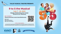 Valley Musical Theatre presents 9 to 5 the Musical