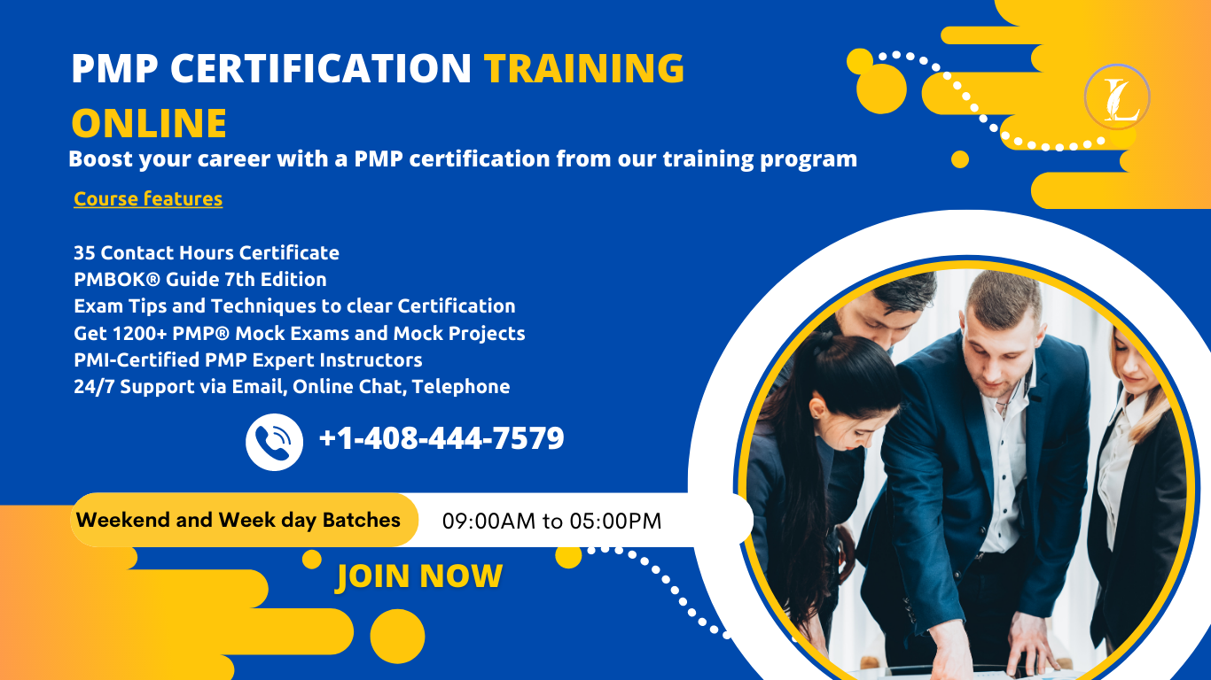 Get certified in project management with our PMP training course!, Online Event