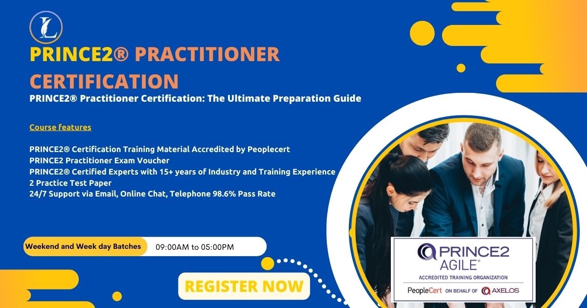PRINCE2® Practitioner Certification: The Ultimate Preparation Guide, Online Event