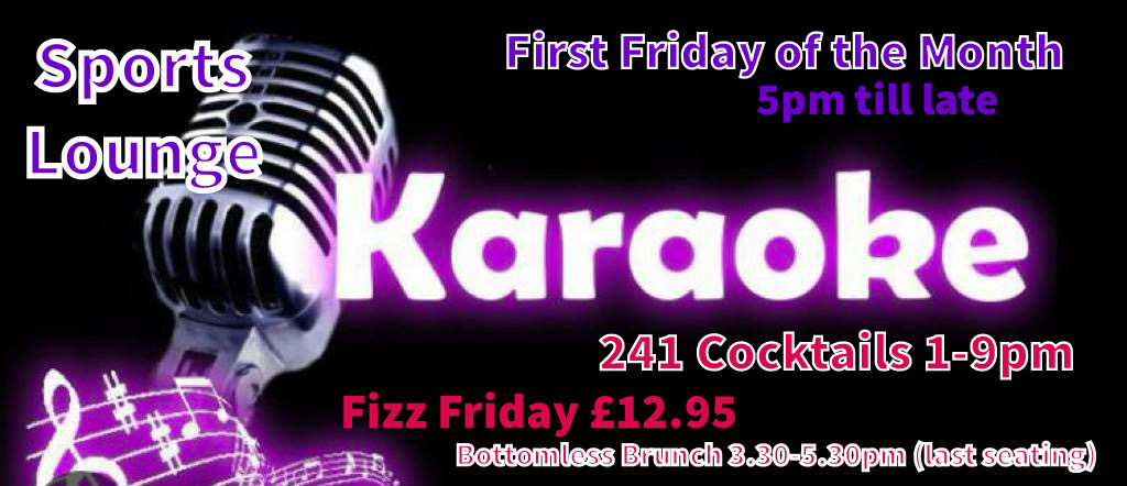Koyla Kitchen's Karaoke Night. First Friday of Each Month. 241 HANDMADE LUSH COCKTAILS ALL NIGHT!, Brierley Hill, England, United Kingdom