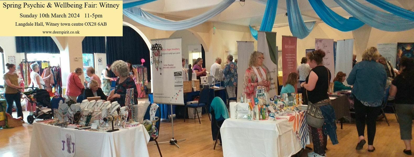 Witney's Spring Psychic and Wellbeing Fair - March 2024, Witney, United Kingdom
