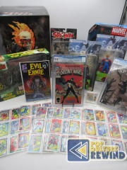 Collectibles Auction Featuring Marvel Legends Toys, Rare Comics, and More!
