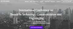 International Conference on Trends in Technology, Communication and Engineering