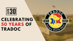 50 Years of TRADOC featuring the US Army TRADOC Band and US Army Parachute Team "Golden Knights"
