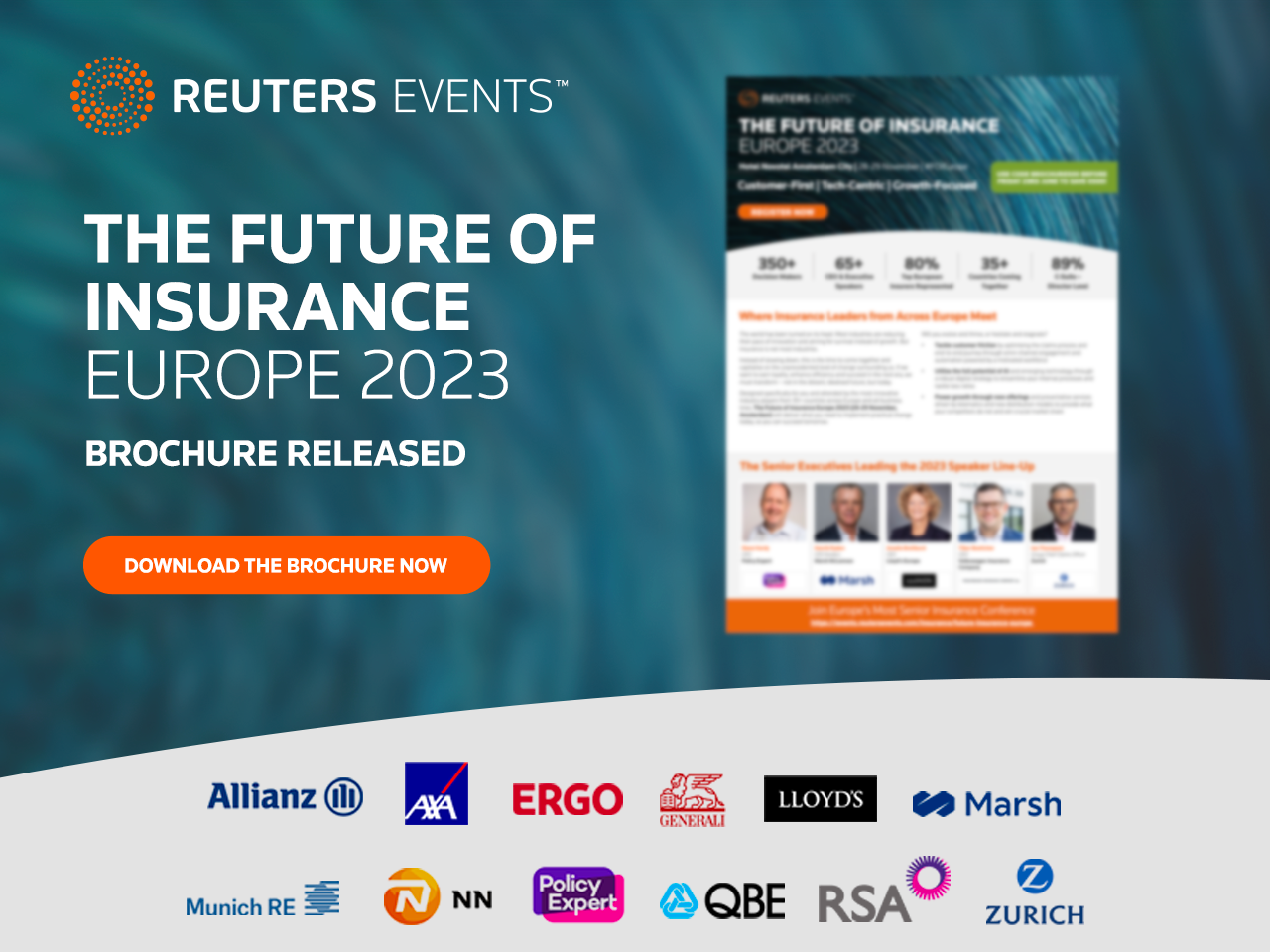 Reuters events: The Future of Insurance Europe, Amsterdam, Netherlands