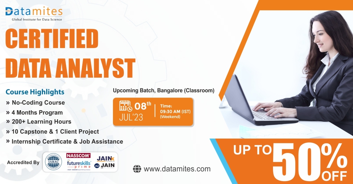Certified Data Analytics Training in Patna, Online Event