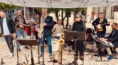 Live music at Leopold Square: Julian Jones Duo, Montuno, and Cooking Jack Fats and the Chimney Stacks