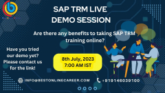 Online SAP TRM Training Courses Provided by Best Online Career