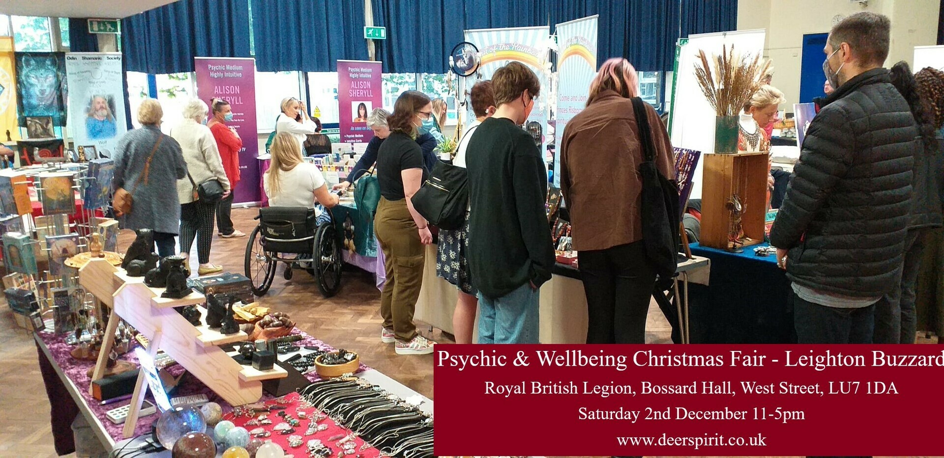 Christmas Psychic and Wellbeing Fair - Leighton Buzzard, 2nd December 2023, Leighton Buzzard, England, United Kingdom