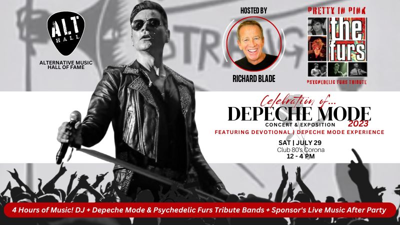 Celebration of Depeche Mode Concert and Expo Featuring Devotional Depeche Mode Experience July 29th, Corona, California, United States