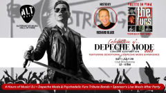 Celebration of Depeche Mode Concert and Expo Featuring Devotional Depeche Mode Experience July 29th