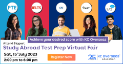 India’s Biggest Study abroad Test Prep Virtual Fair