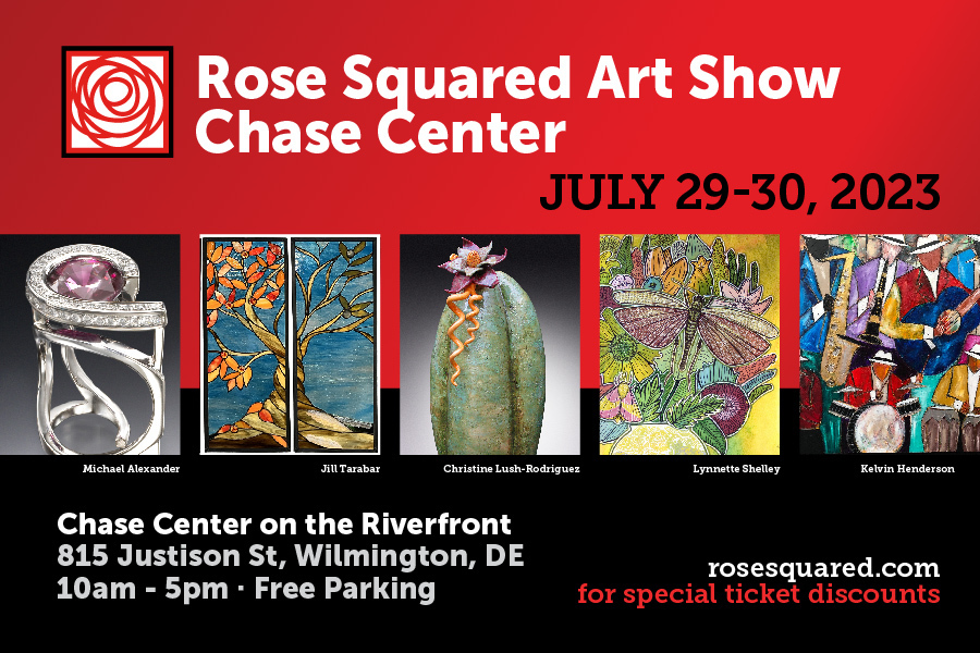 Rose Squared Art Show at the Chase Center on the Riverfront, Wilmington, Delaware, United States