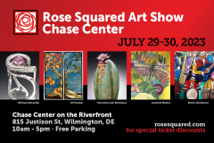 Rose Squared Art Show at the Chase Center on the Riverfront
