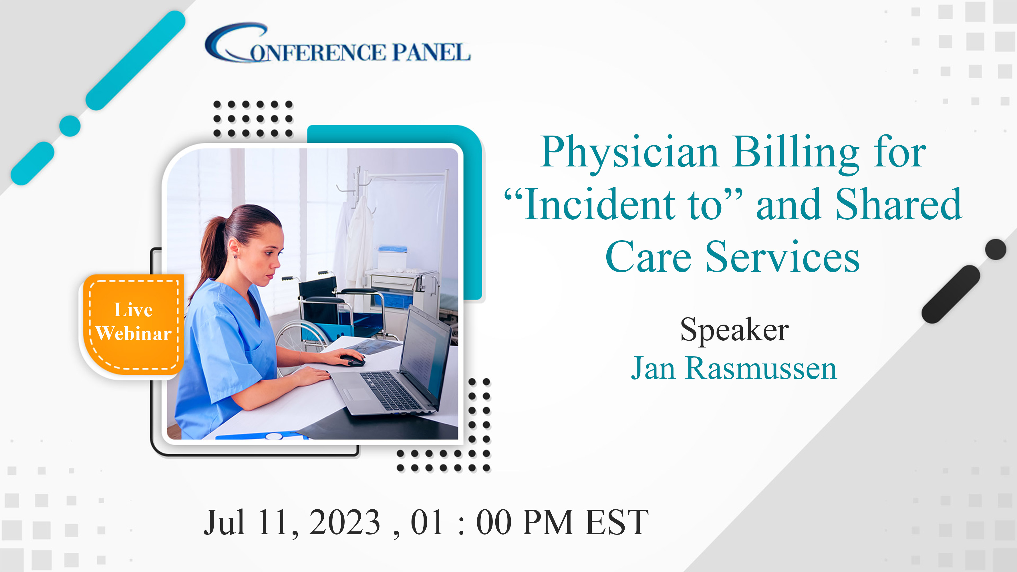 Physician Billing for “Incident to” and Shared Care Services, Online Event