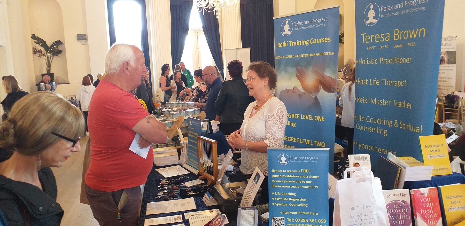 Psychic and Wellbeing Fair - Thame, February 2024, Thame, England, United Kingdom