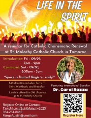 Life in the Spirit seminar