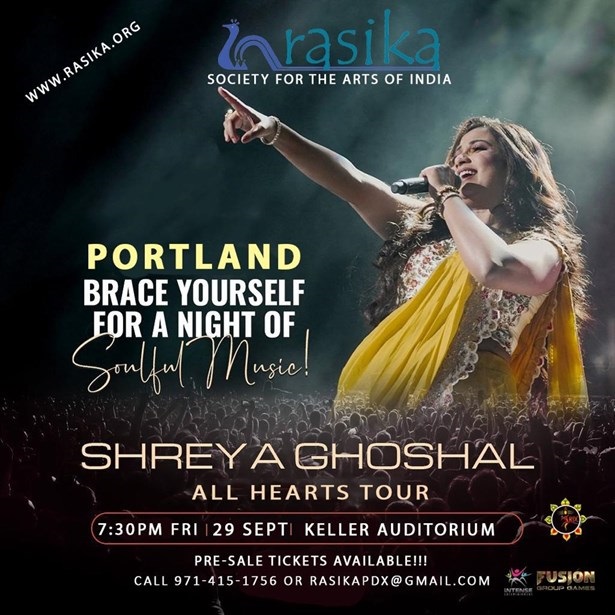 Shreya Ghoshal Live Concert in Portland, Portland, Oregon, United States