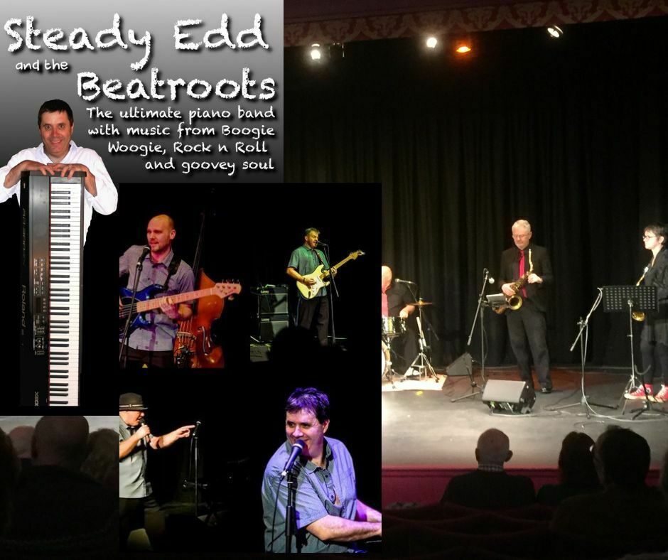 Steady Edd and The Beatroots, A wild night of piano rock 'n' roll! Think Fats Domino, Jerry Lee Lewis, Ross-on-Wye, England, United Kingdom