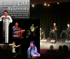 Steady Edd and The Beatroots, A wild night of piano rock 'n' roll! Think Fats Domino, Jerry Lee Lewis