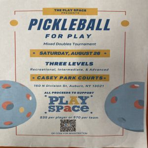 PICKLEBALL FOR PLAY, Auburn, New York, United States